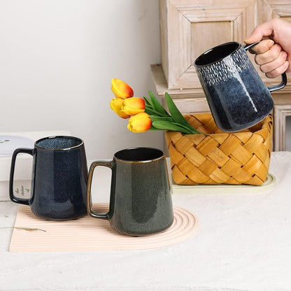 Large Ceramics Coffee Mugs, 24 OZ, - Image 5