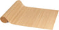 BambooMN Carbonized Bamboo Matchstick Table Runner, 2 Pieces | Natural by BambooMN