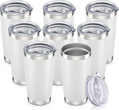 20 oz Tumbler with Lid Stainless Steel Insulated Tumblers Bulk Cups Mug | by Orebigo
