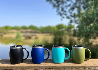 Stainless Steel Insulated Coffee Mugs Set of 2 – Double Wall Coffee Cups - Image 7