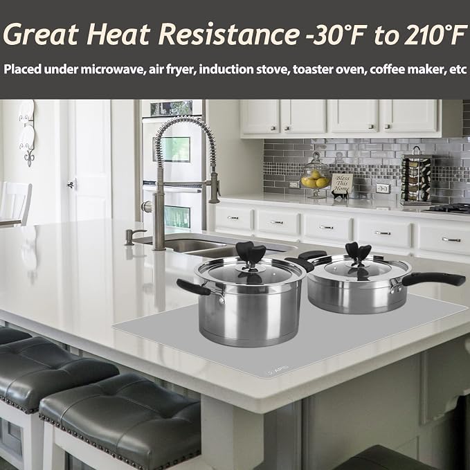 Extra Large Silicone Mat Kitchen Counter Heat Resistant Table Mat 36" x 24" | - Image 4