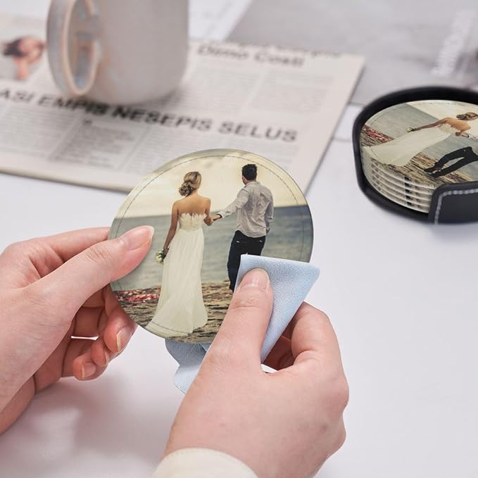 Custom Funny Coasters with Logo Picture Name - Image 5