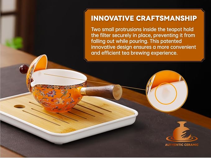 Chinese Tea Set Gongfu Tea Set, Portable Tea Set - Image 6