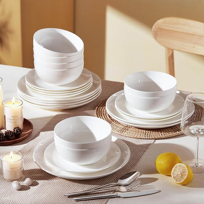 18-Piece Bone China Dinnerware Set - Image 7