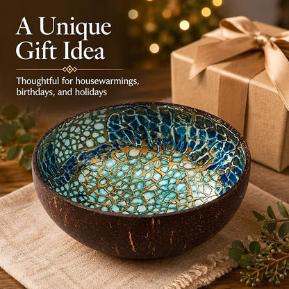 Natural Coconut Bowl Key Decorative - Image 5