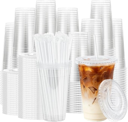 Lamosi 500 Pack 20 oz Clear Plastic Cups by BuyNow
