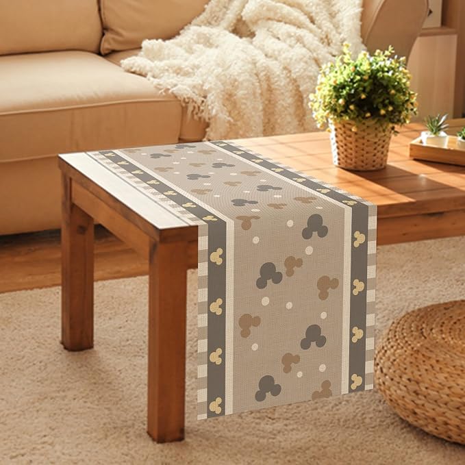 Seliem Cute Grey Table Runner - Image 5