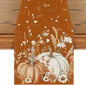Artoid Mode 210 GSM Fall Table Runner 13x90 Inch Home Party Decor | Orange by ArtoidMode