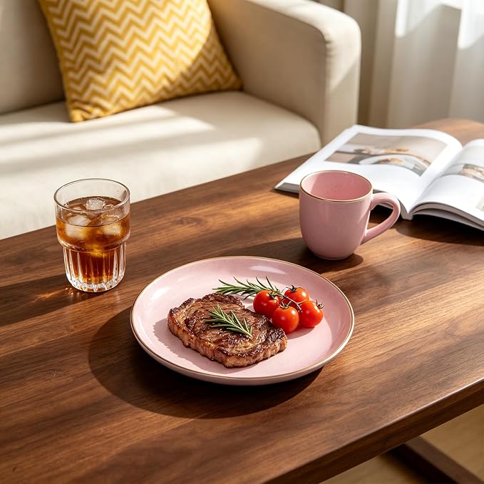 HomeVss 20-Piece Dinnerware Set - Image 6