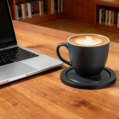 Absorbent Diatomaceous Earth Coasters Set of 6, - Image 4