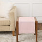 Solino Home 100% Pure Linen Table Runner Pink, Classic Hemstitch 14 x 36 in | by SolinoHome