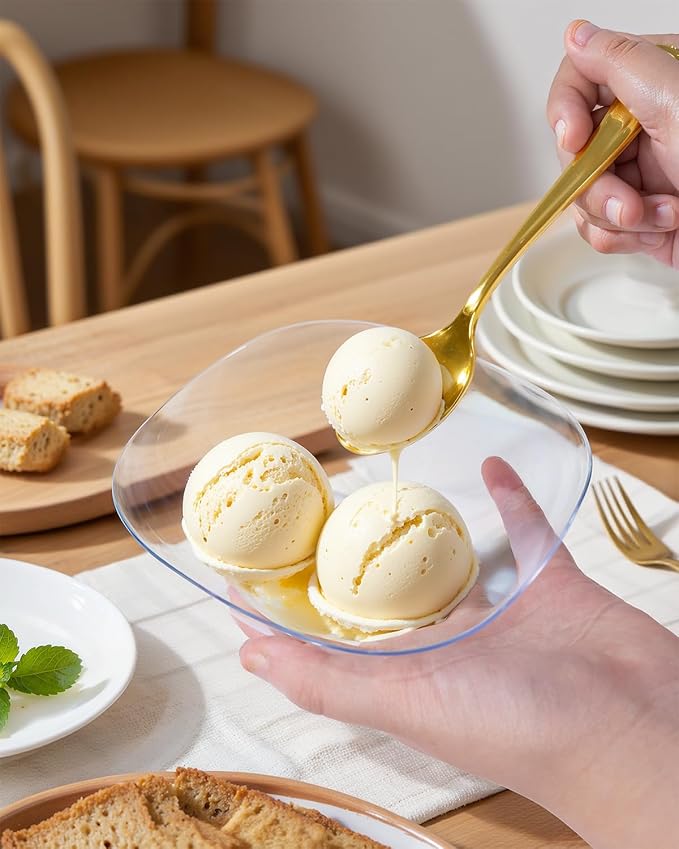 bUCLA 50Pack Clear Plastic Serving Bowls - 16oz Disposable Serving Bowls - Image 6