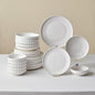 Karaca 24-Piece Bone China Pumpkin Dinnerware Set by Karaca