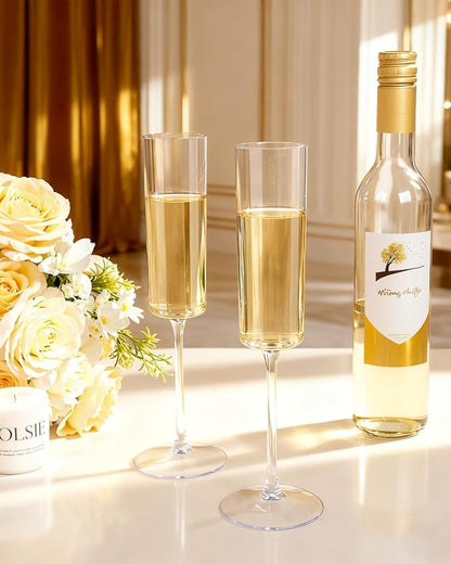 Ciaell 36 Pack Plastic Champagne Flutes - Image 5