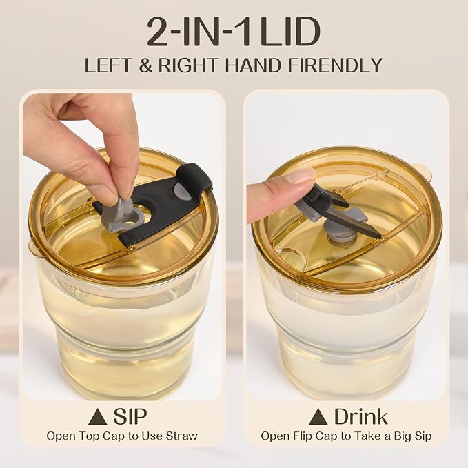 13oz Reusable Iced Coffee Tumbler - Image 4