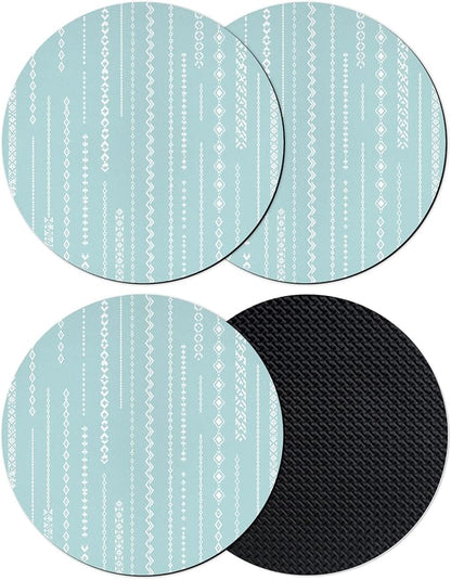 Modern Minimalist Coasters Set of 4, Absorbent Coasters by Unknown