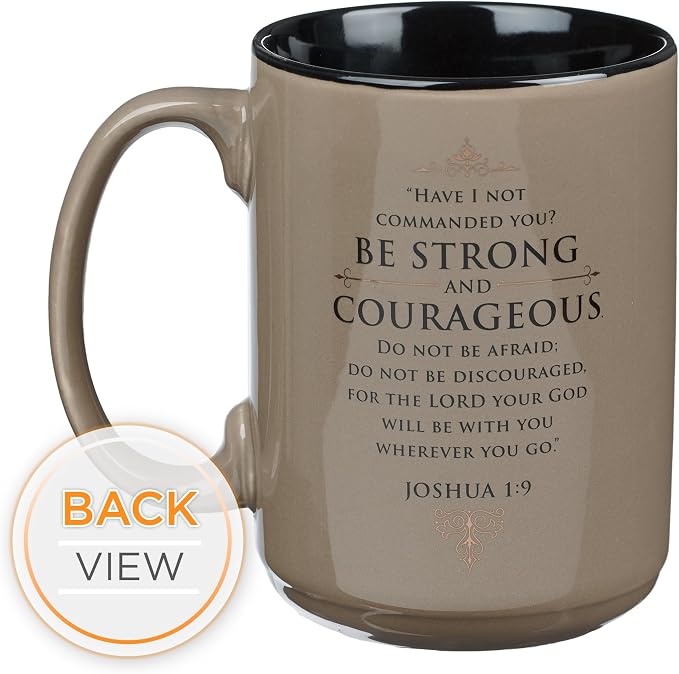 Christian Art Gifts Large Ceramic Coffee & Tea Scripture Mug - Image 3