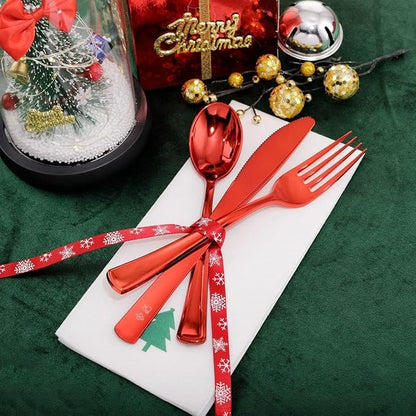 175pcs Christmas Plates Dinnerware - Image 3