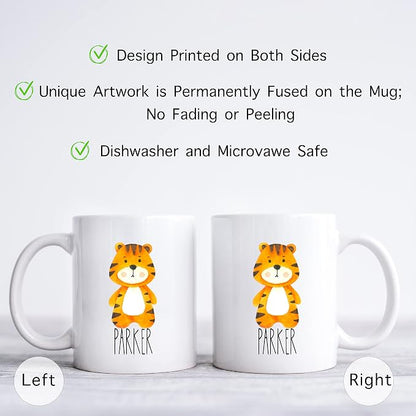 Personalized Mug for Kids, Girls | Customized Hot Chocolate, Coffee & Tea Cup | - Image 2