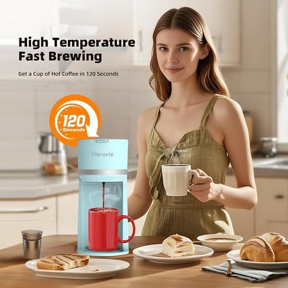 Horavie Mini Single Serve Coffee Maker - Image 2
