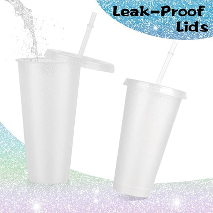Hooqict 7 Pack Reusable Plastic Cups - Image 6