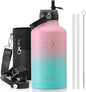 BUZIO 64 oz Insulated Stainless Steel Water Bottle by BUZIO