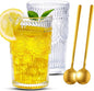 Ribbed Glass Cups 12oz Drinking Glasses Set of 2 Ribbed Glassware, Cocktail by HMWEB