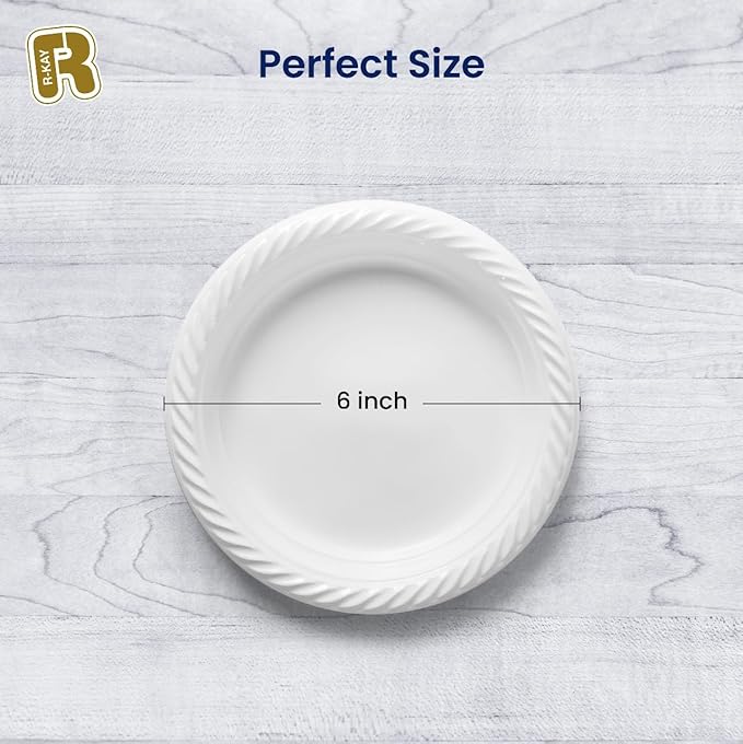 R-kay Plastic Plates Disposable - Image 4