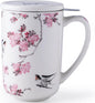AmorArc Tea Cup With Infuser and Lid, 18oz Loose Leaf Tea Mug With Steeper | by AmorArc