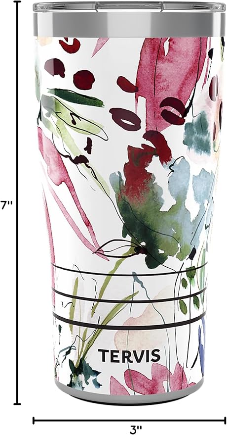 Tervis Traveler Sara Barrenson Floral Abstraction Triple Walled Insulated - Image 9