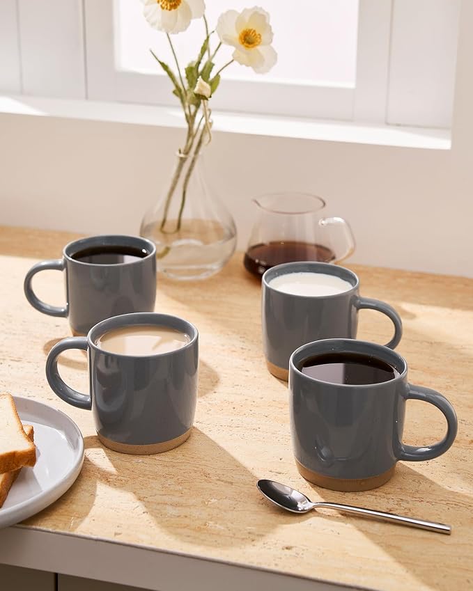 famiware Coffee Mugs for 4, 13 oz Mug Set, Drinking Cup - Image 6