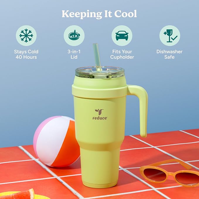 Reduce 40 oz Stainless Steel Tumbler - Image 3