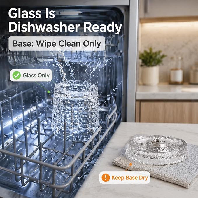 Spinning Whiskey Glass with Large Ice Ball Mold, 360° Rotating Crystal Rocks - Image 5