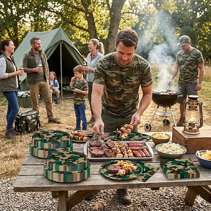 150PCS Camo Birthday Party Supplies - Image 3