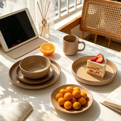 HomeVSS 20-Piece Dinnerware Set - Image 5