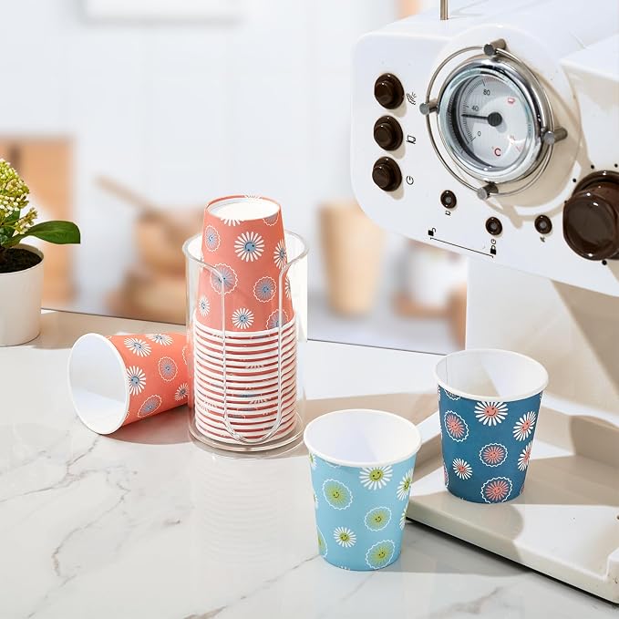 SIUQ 1200 Pack 3 oz Paper Cups, Small Disposable Bathroom Cups 3 Ounce | Ideal - Image 8