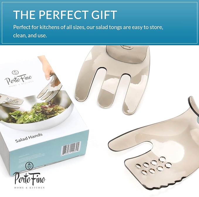PortoFino Salad Hands, Salad Tongs - Image 8