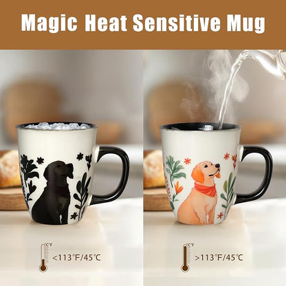 Dog Coffee Mug, Heat Changing Cup, 16 oz | Ceramic Cup - Image 4