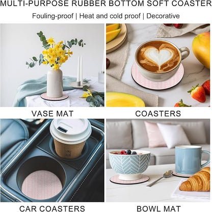 Spring Botancial Coasters Set of 4, Absorbent Coasters - Image 6