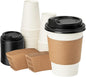 RACETOP 12 oz 50 pack Disposable Paper Coffee Cups by RACETOP
