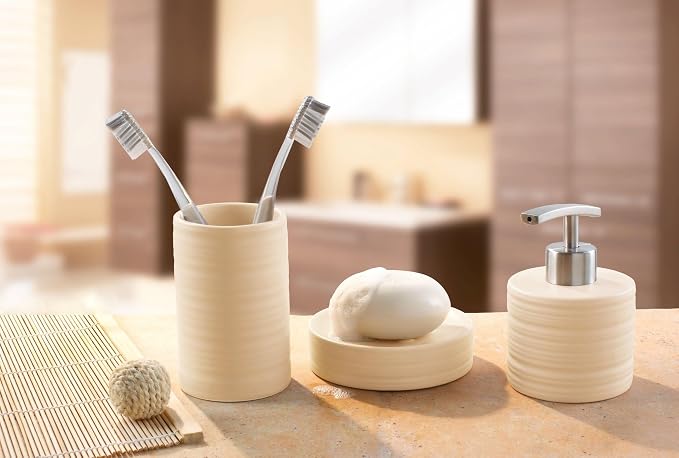 Kleine Wolke Sahara Elegant Stoneware Soap Dispenser - Image 2