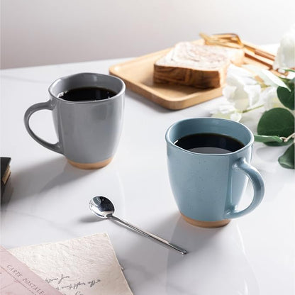 AmorArc 12oz Coffee Mugs, Ceramic Coffee Mugs set of 4 - Image 6