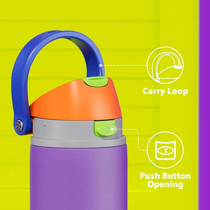 32 oz Insulated Water Bottle for Women: Meoky Stainless Steel Metal Water Bottle - Image 5
