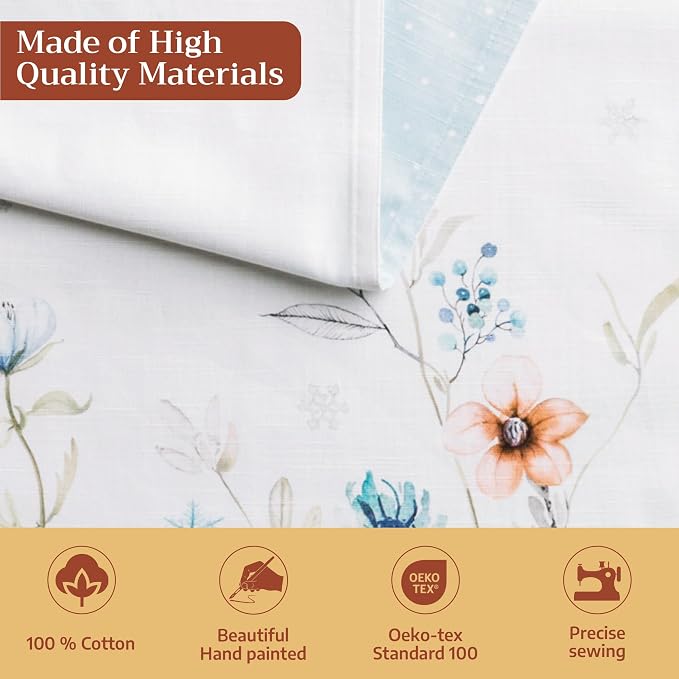Maison d' Hermine Table Runner 100% Cotton 14.50" x 72" | Table Runners 72 - Image 3