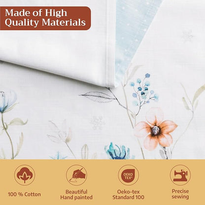 Maison d' Hermine Table Runner 100% Cotton 14.50" x 72" | Table Runners 72 - Image 3