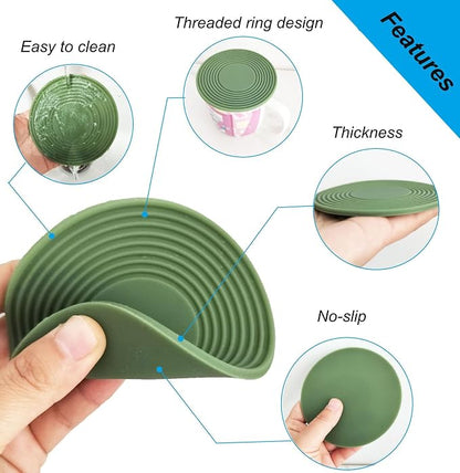 6PCS Coffee Mug Stacker, Cup Storage Accessories, Silicone Coaster, Kitchen - Image 3
