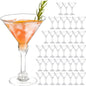 CALBODE 40 Pack Plastic Martini Glasses 5 Oz Disposable Cocktail Cups | Tall by CALBODE