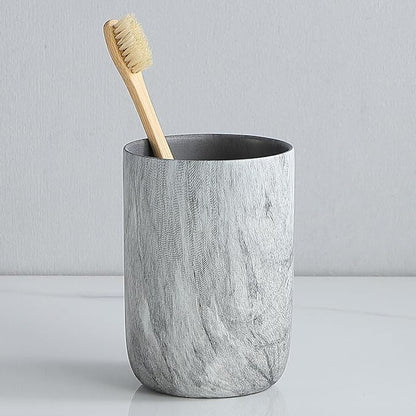 Marble Grey Toothbrush Holders by BSDISP