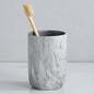 Marble Grey Toothbrush Holders by BSDISP