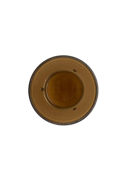 G.E.T. 6608-1-A Heavy-Duty Plastic Restaurant Tumblers, 8 Ounce, Amber | - Image 4
